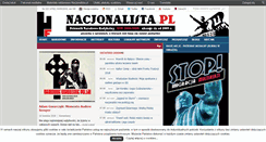 Desktop Screenshot of nacjonalista.pl